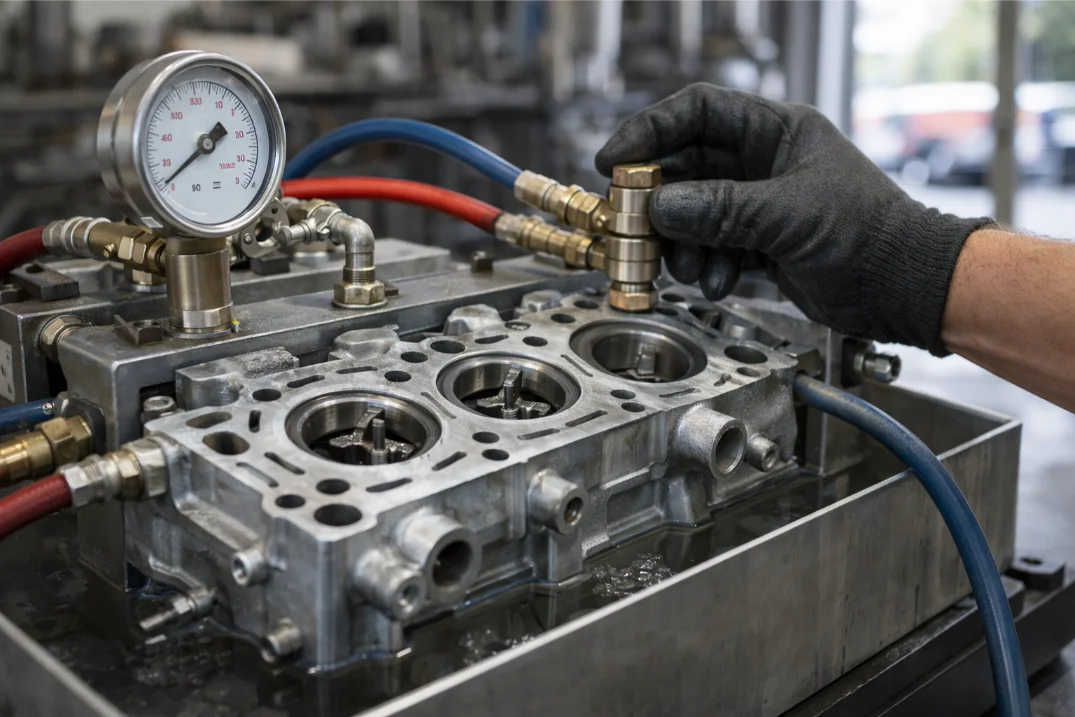 Cylinder Head pressure testing services UK
