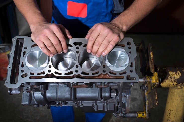 Engine Block Piston Installation Wales UK