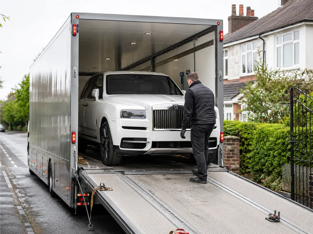 Vehicle collection and delivery service for specialist engine repairs in Cardiff
