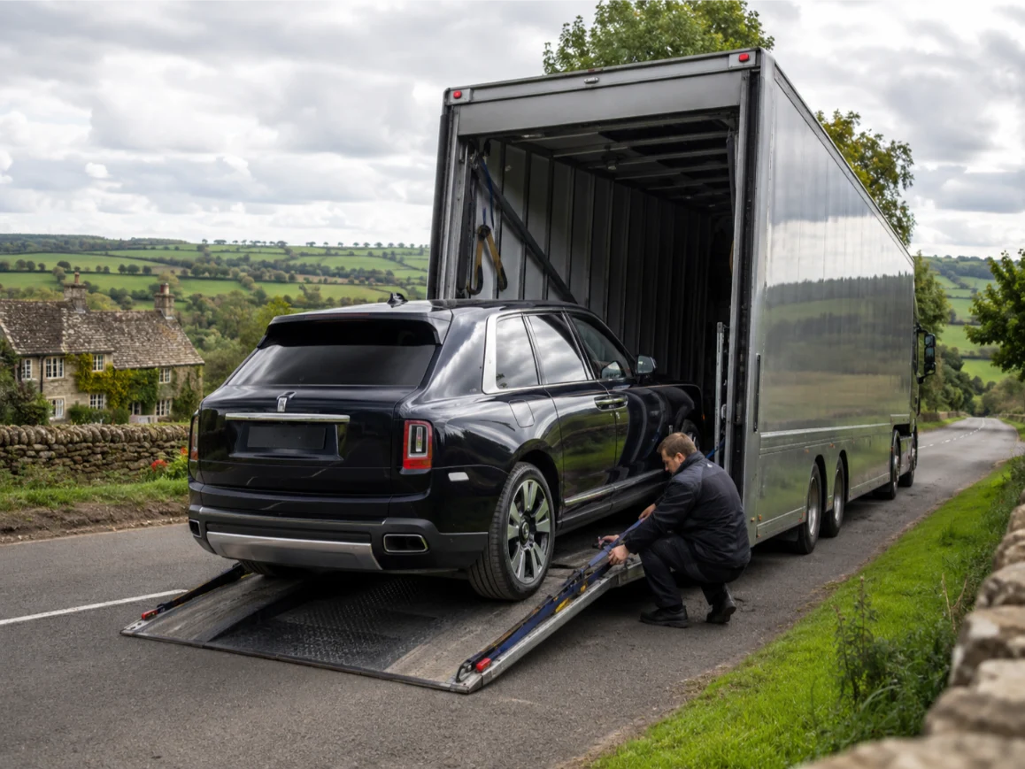 Vehicle collection and delivery service for specialist engine repairs in the Cotswolds