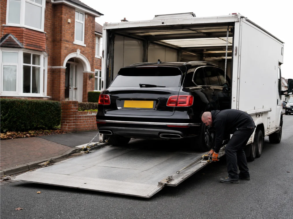Vehicle transport service for specialist engine repairs in Coventry