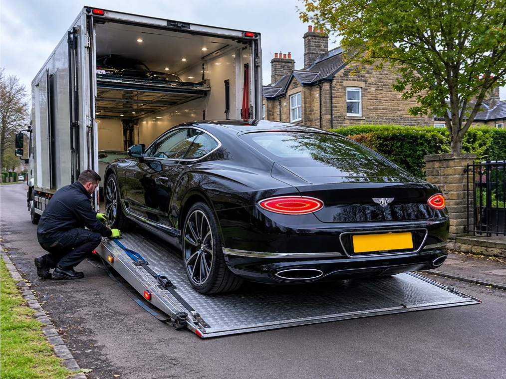 Vehicle collection and transport service for specialist engine repairs in Essex