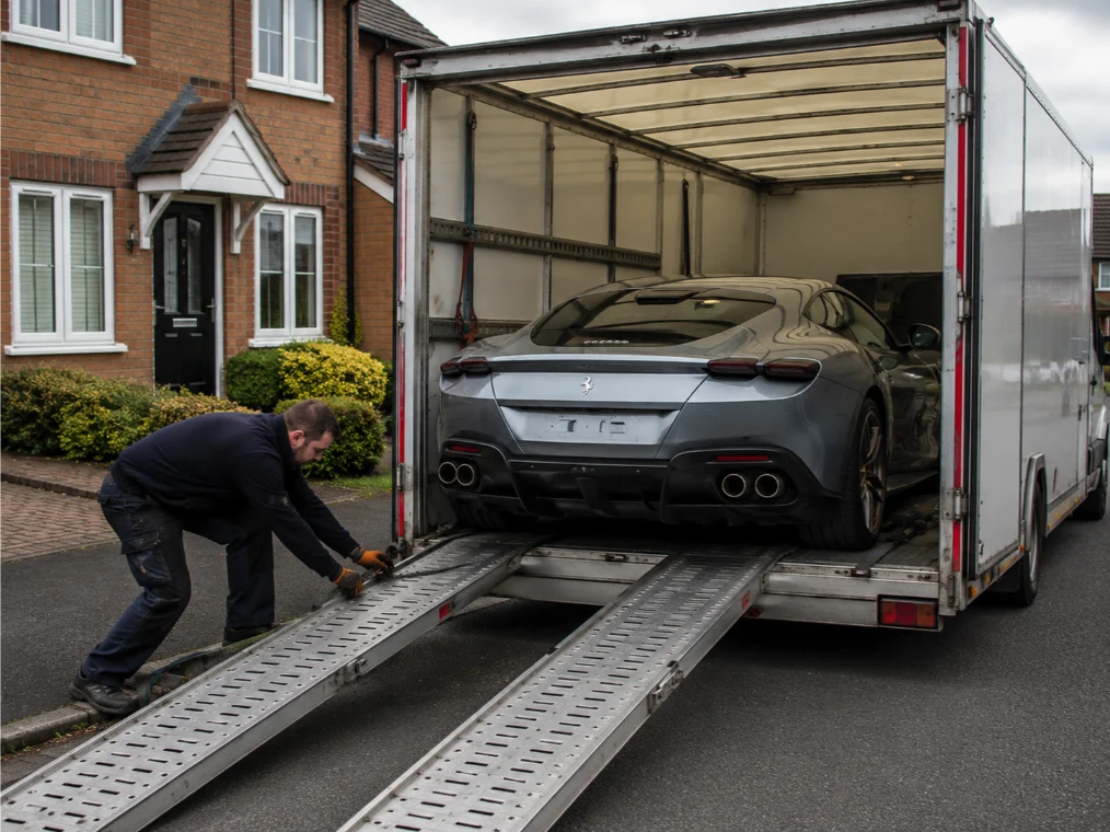 Vehicle collection service for specialist engine repairs in Nottingham