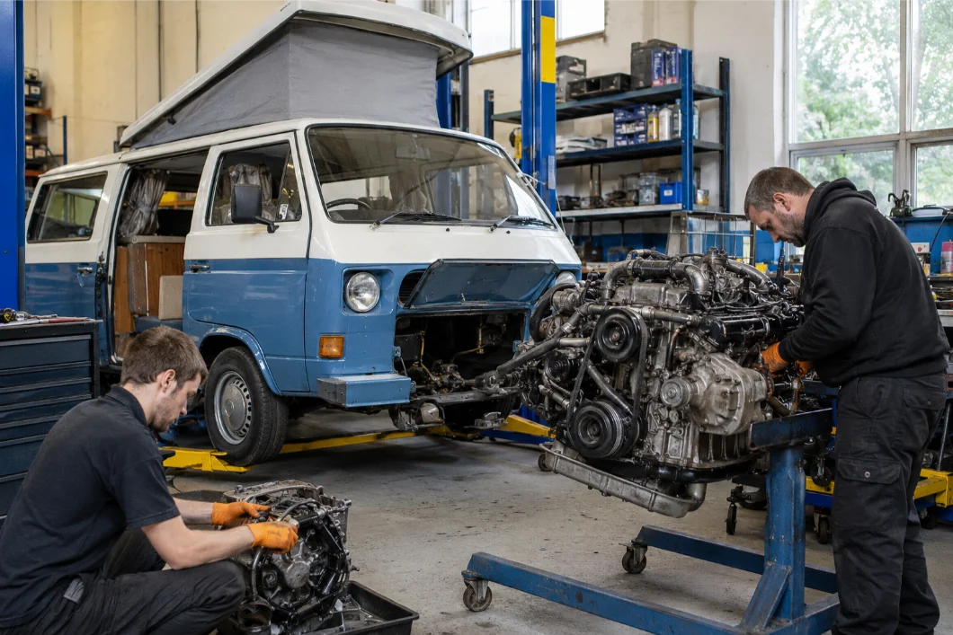 Volkswagen campervan engine rebuild in Guildford