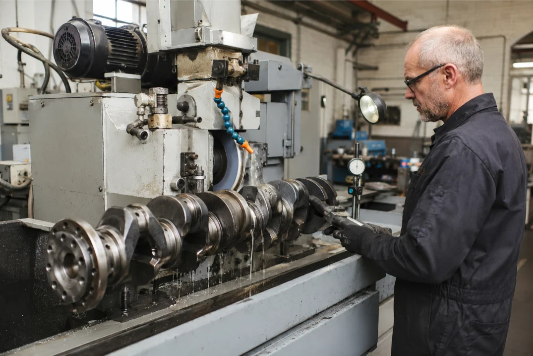 Crankshaft grinding and precision machining services in London