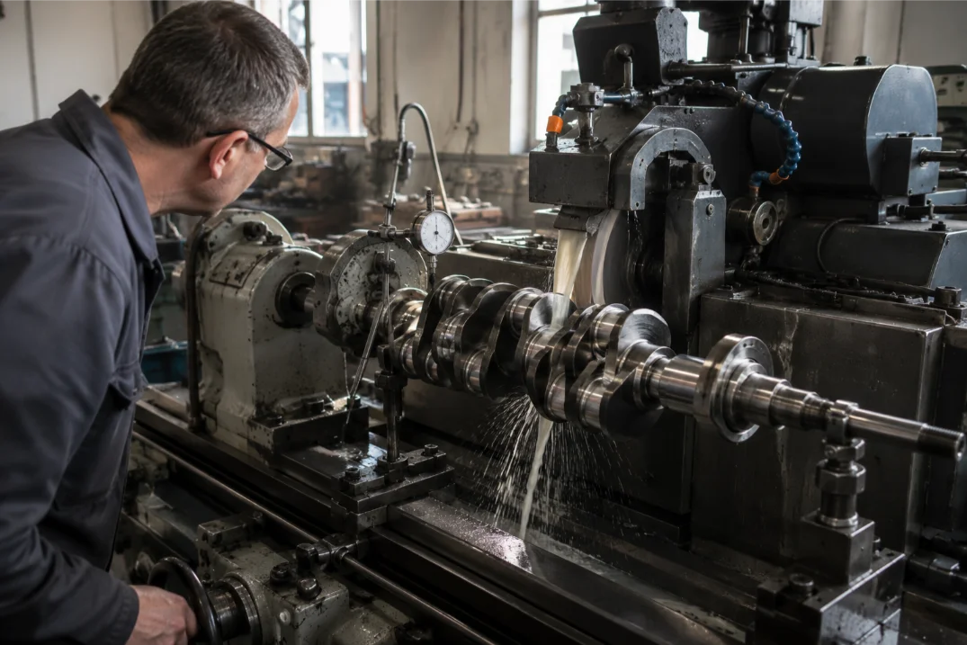 Crankshaft grinding and precision machining services in London