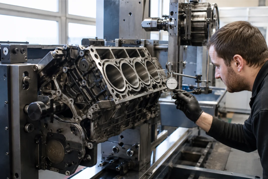 Audi engine block machining and specialist engineering services in Bristol