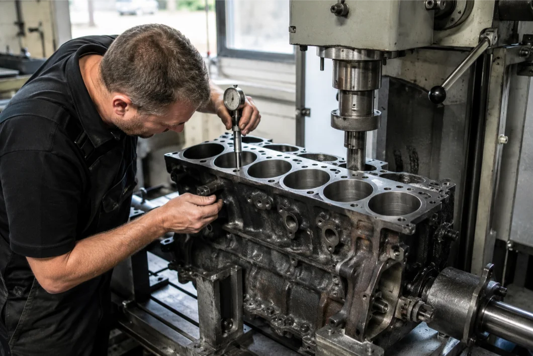 Jaguar engine block machining and specialist engineering services in Guildford
