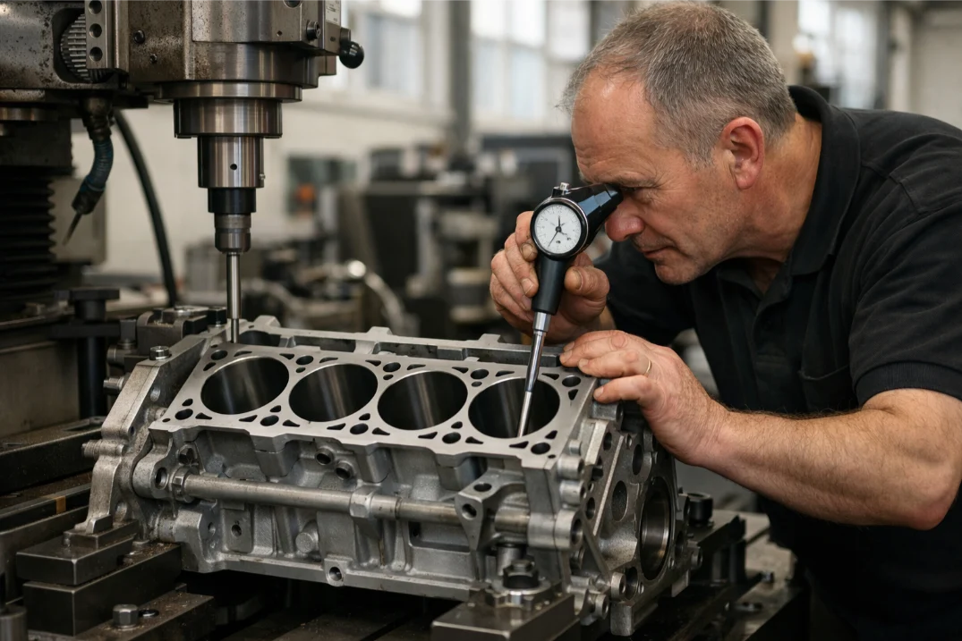 Jaguar engine block machining and specialist engineering services in Liverpool
