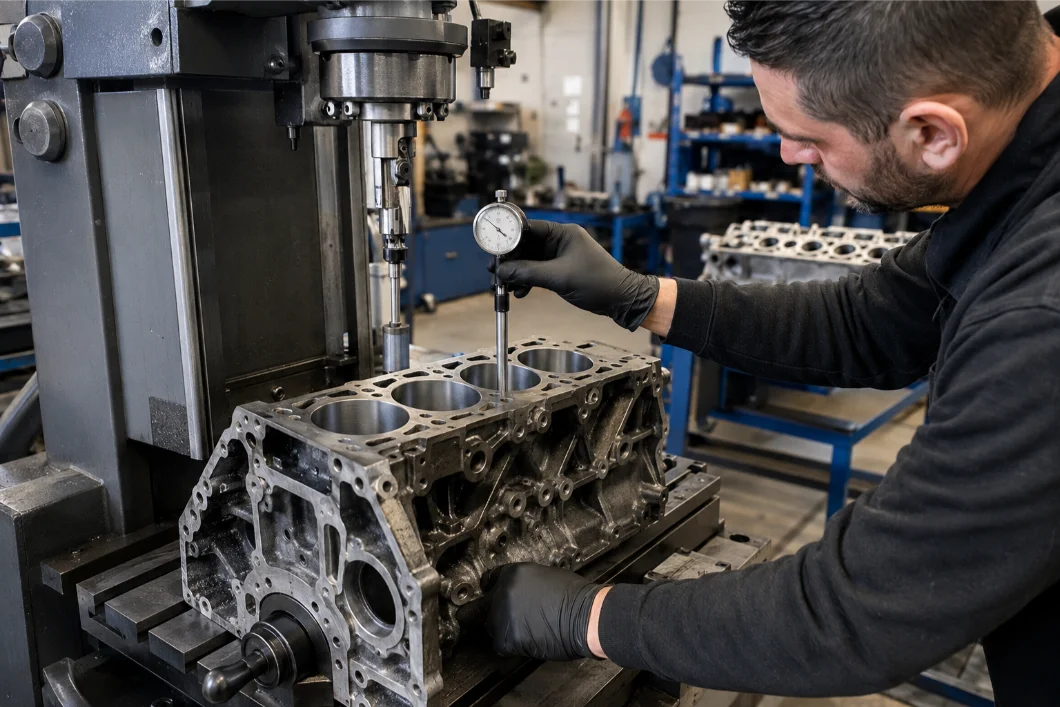 Audi engine block machining and specialist engineering services in Luton