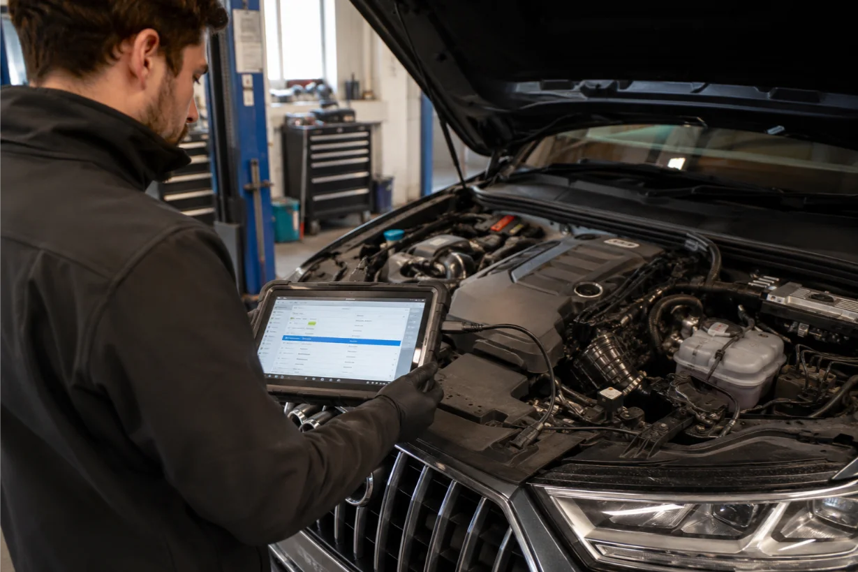 Audi Q7 engine diagnostics and fault assessment in Canterbury