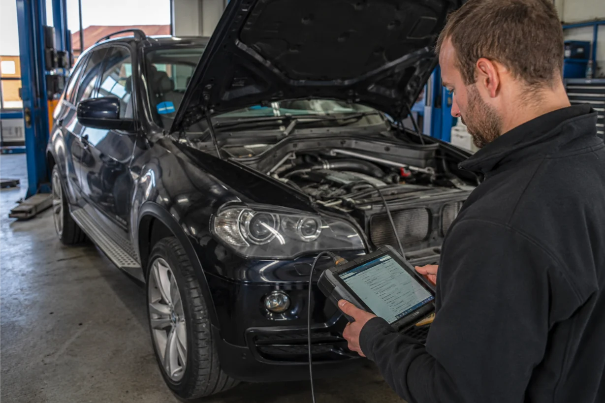 BMW X5 engine diagnostics and fault assessment in Exeter