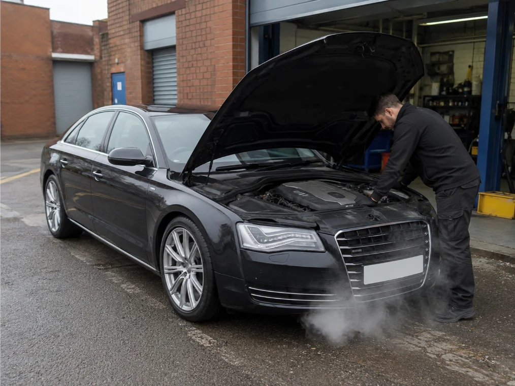 Jaguar XF timing chain and timing belt repair in Manchester