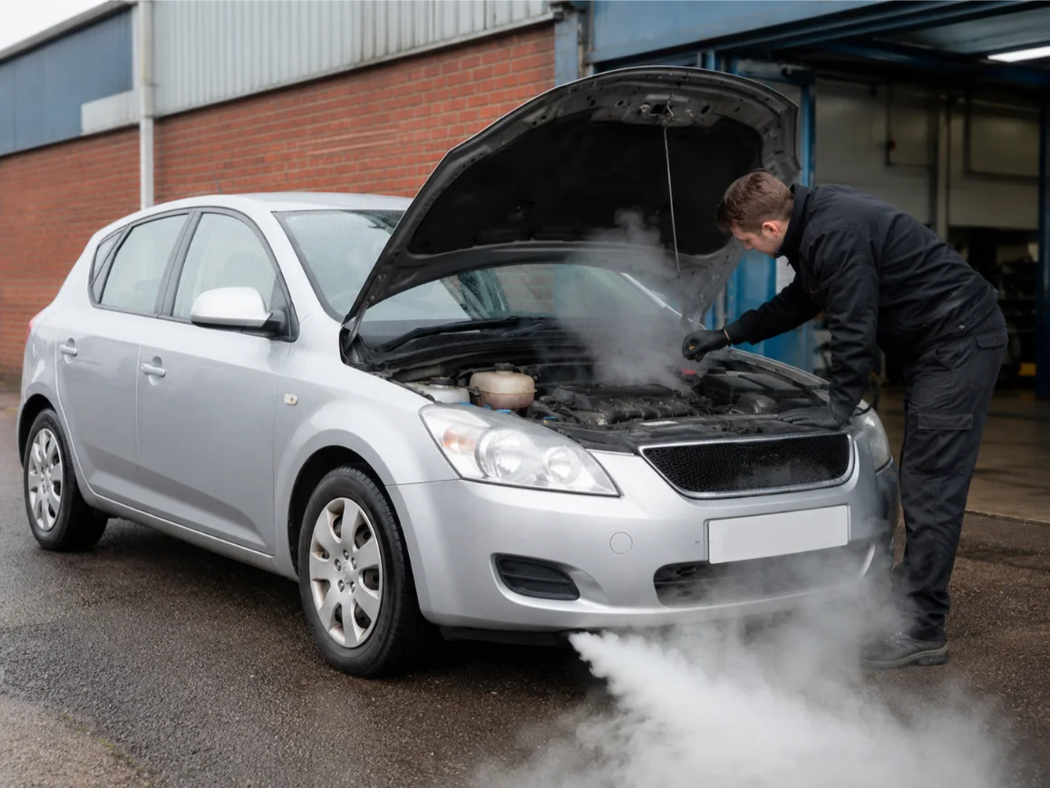 Remanufactured engine undergoing professional reconditioning in Stoke-on-Trent