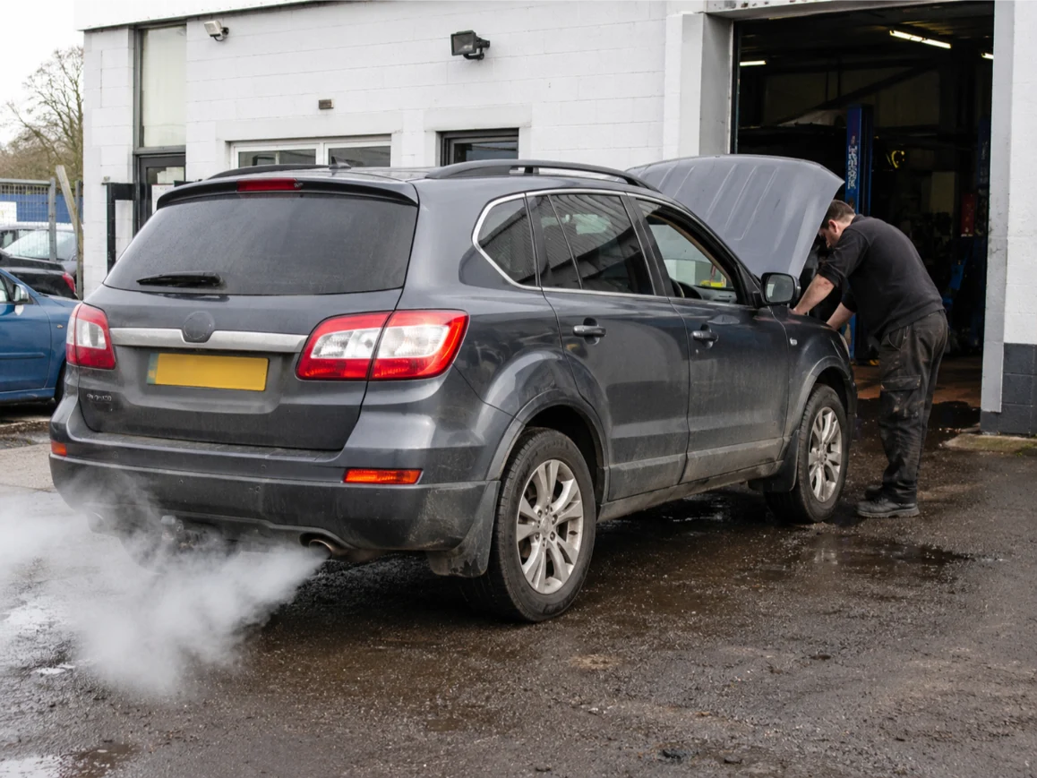 Common engine failure warning signs and symptoms on a vehicle in Wales