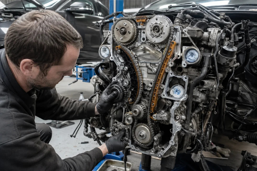 Engine machining workshop with specialist equipment and technicians in Manchester