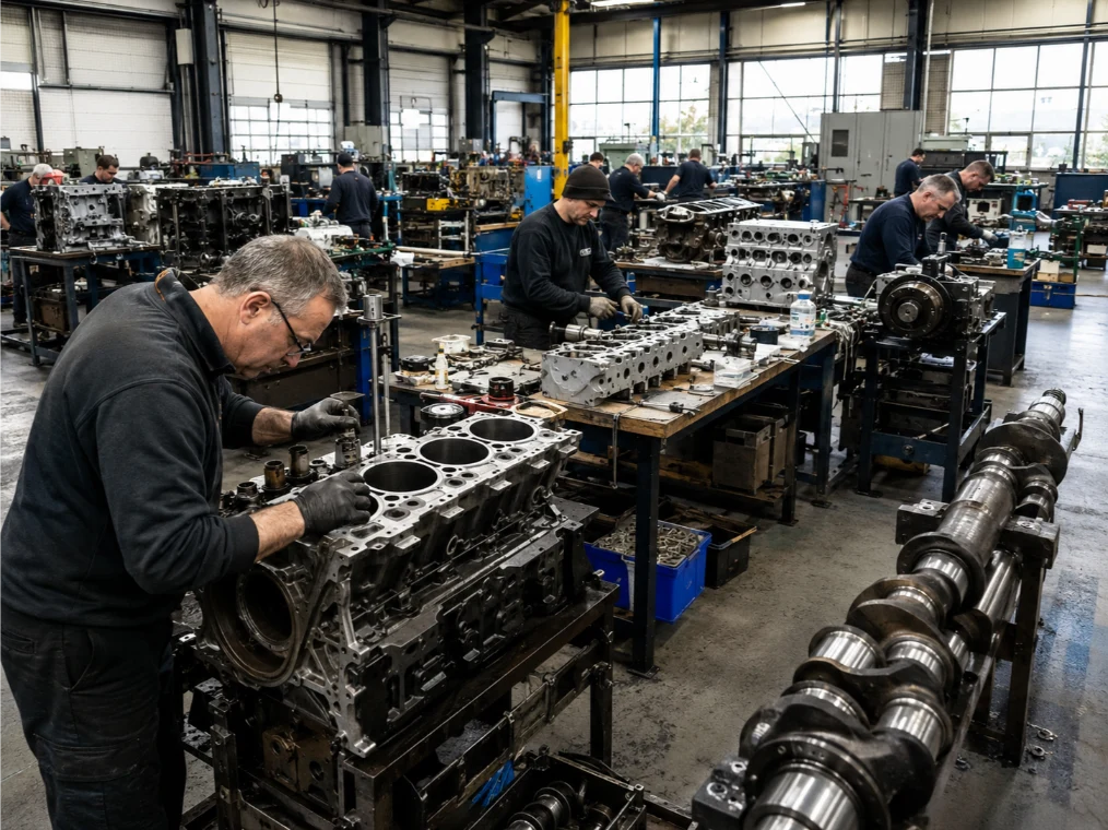 Remanufactured Engines Team in Liverpool