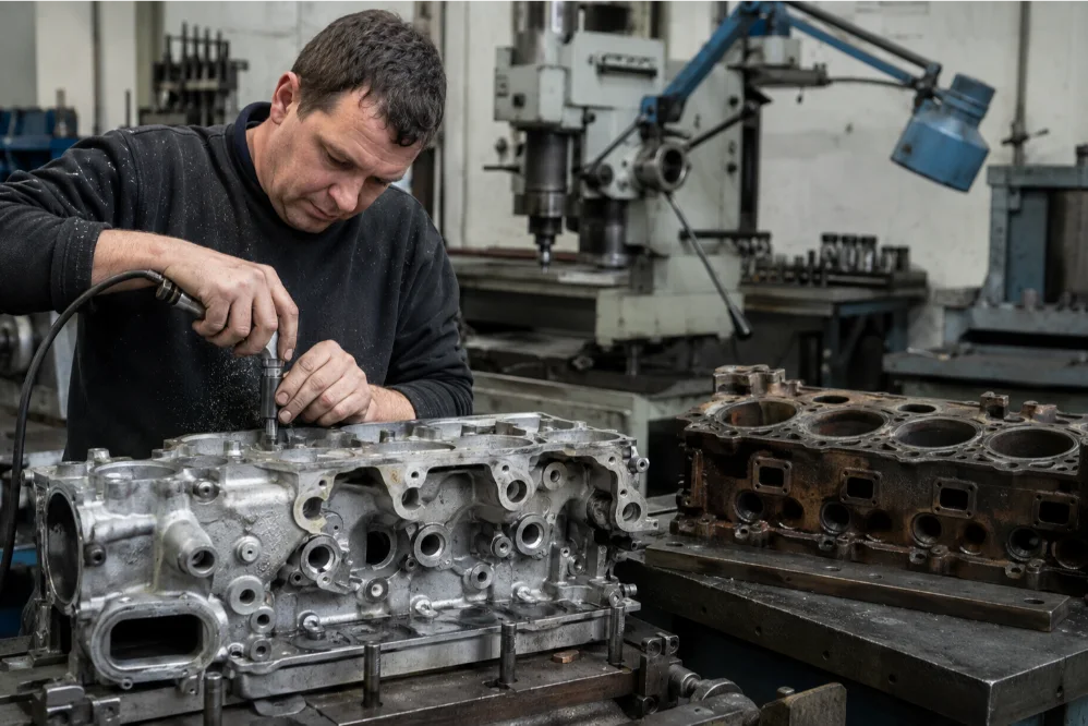Aluminium Cast Iron Engine Repairs UK