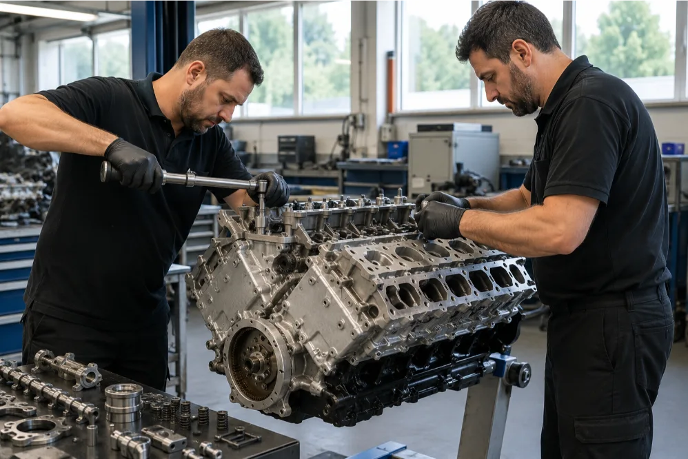 Aston Martin V12 Professional Engine Reassembly UK
