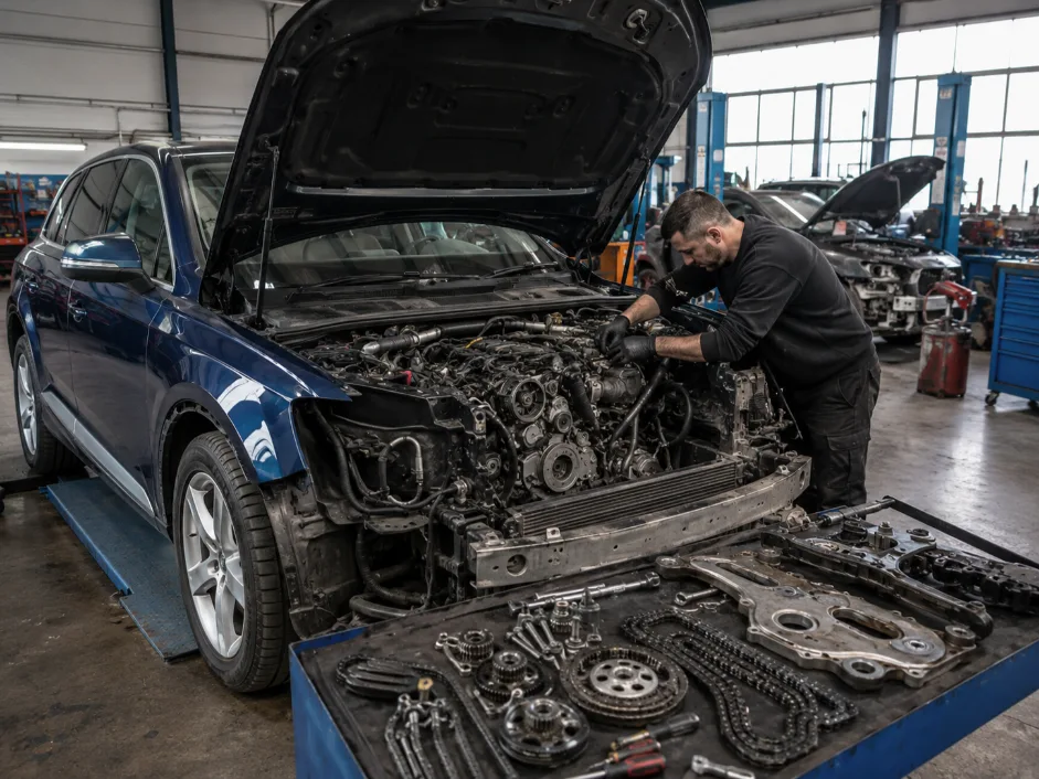 Audi Q7 Timing Chain Repair Workshop UK