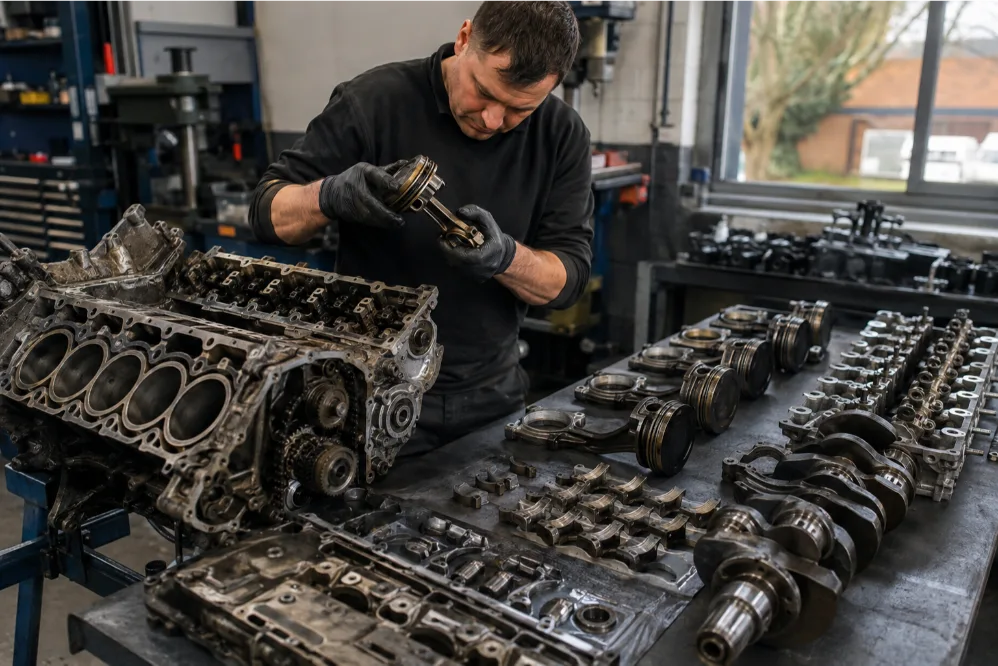BMW Luxury Engine Strip Inspection Engine Rebuild UK