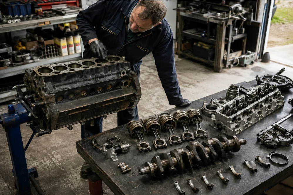 Classic Car Engine Strip Inspection UK