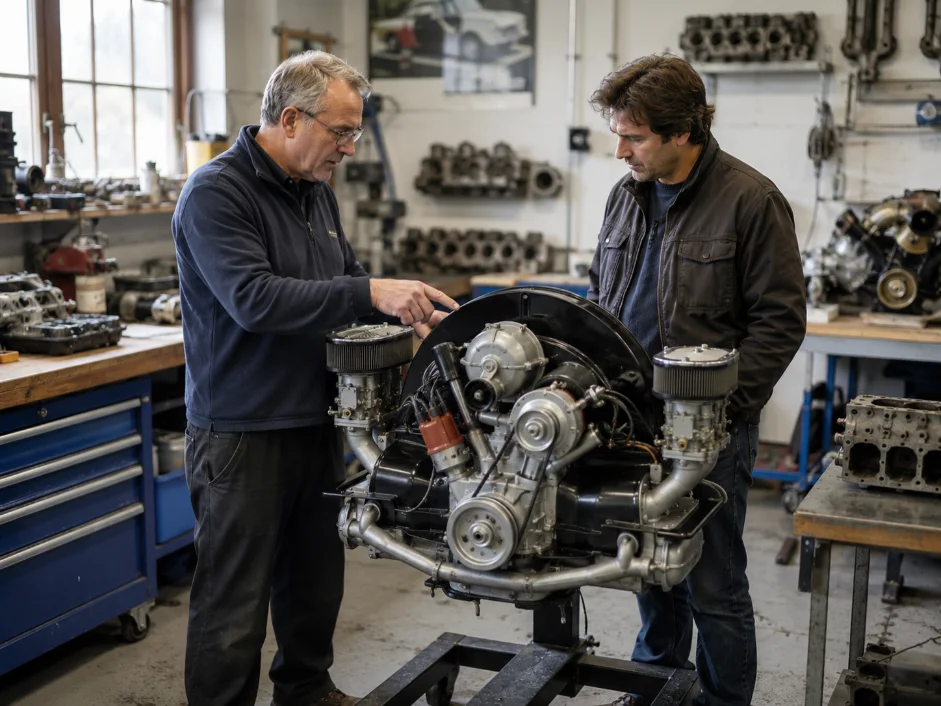 Classic Porsche Engine Rebuild Consultation UK
