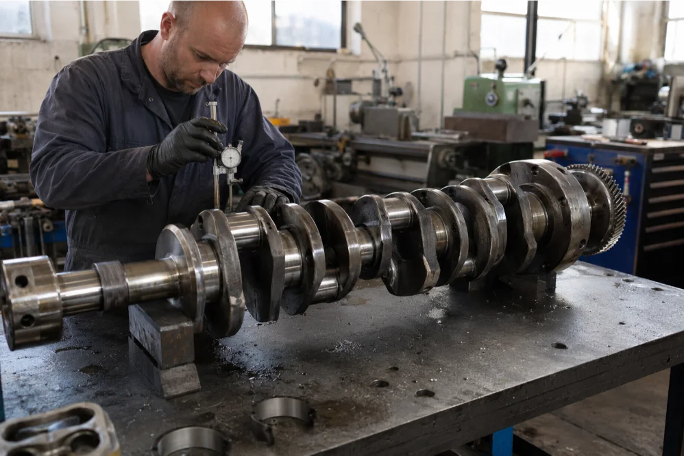 Commercial Diesel Crankshaft Inspection Restoration UK