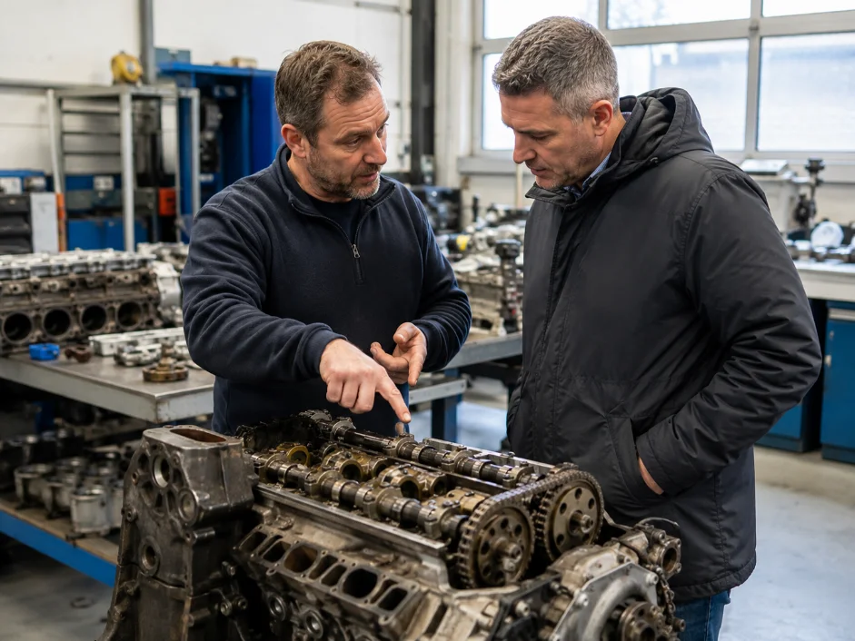 Commercial Engine Rebuild Specialist Customer Consultation UK