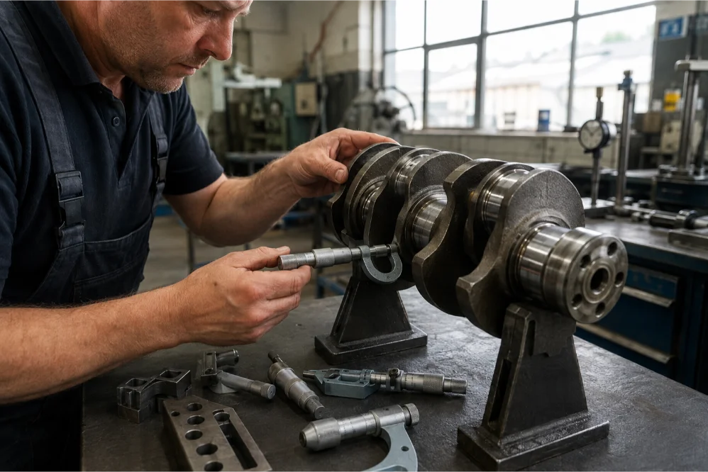 Crankshaft Inspection Measurement UK