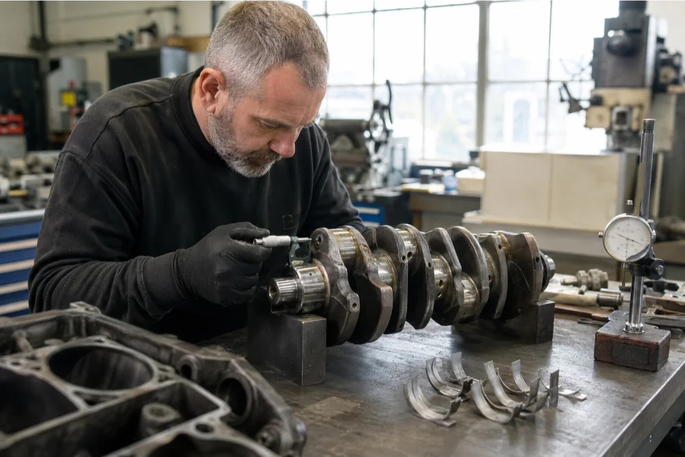 BMW Crankshaft Inspection Restoration UK