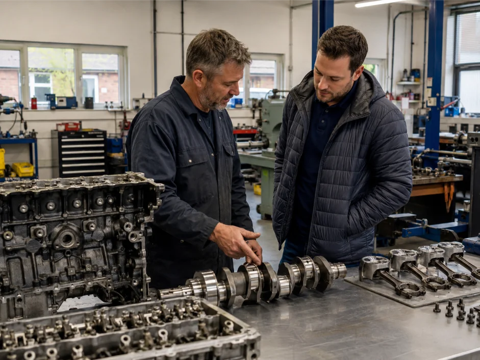 Crankshaft Machining Engine Rebuild Consultation UK