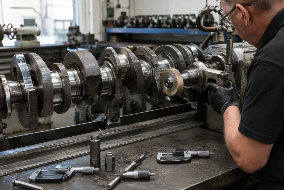Crankshaft Polishing Engine Machining UK