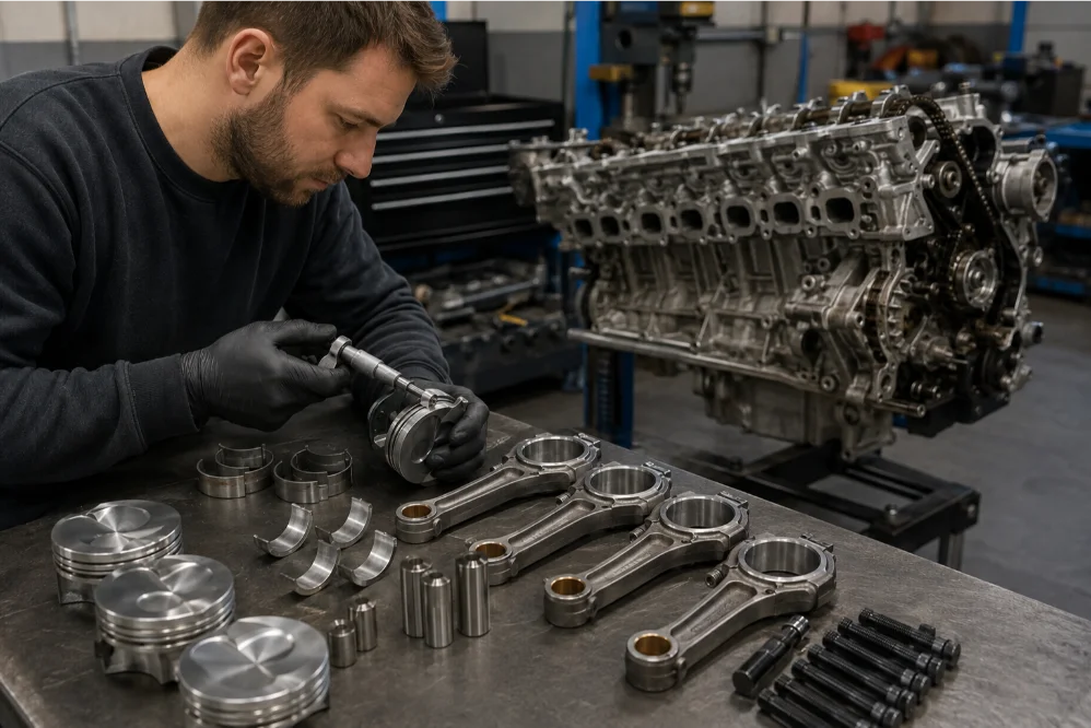 Custom Engine Component Upgrades Mercedes Engine UK