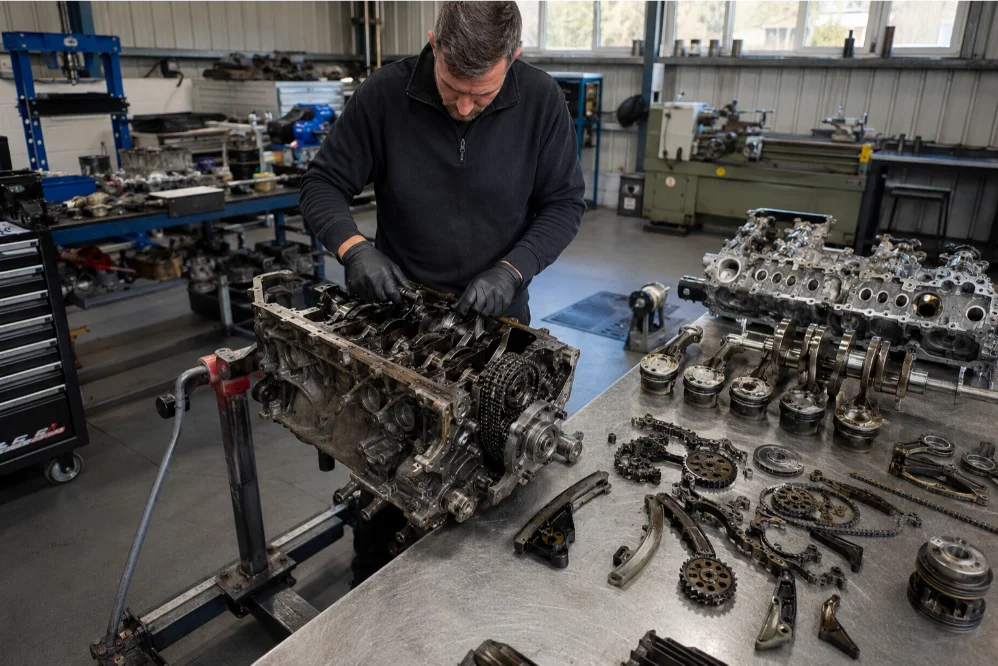 BMW Petrol Engine Custom Engine Strip Inspection Service