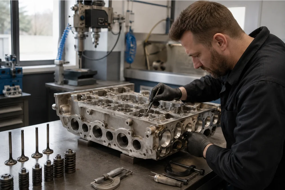 Cylinder Head Reconditioning Bentley Engine UK