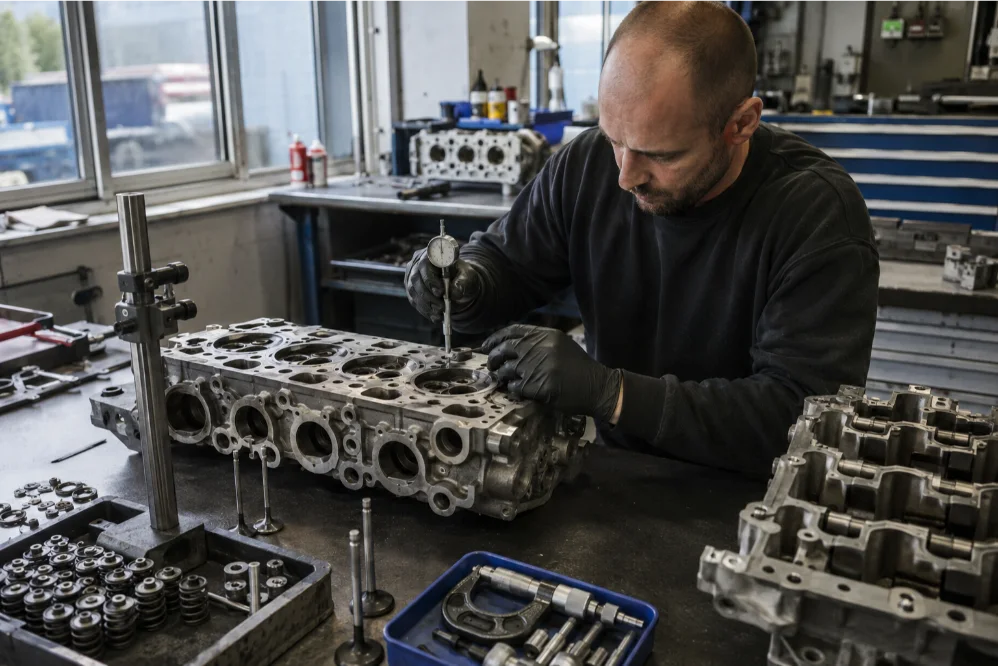 Cylinder Head Reconditioning Porsche Engine UK