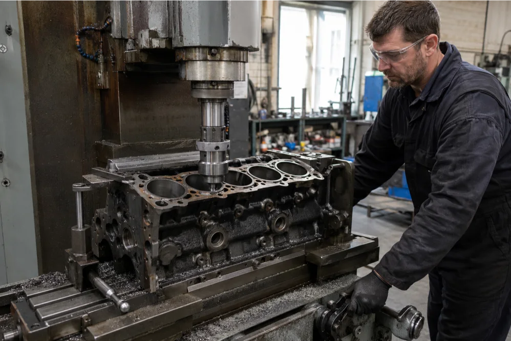 Diesel Cylinder Boring Honing Engine Block Services in UK