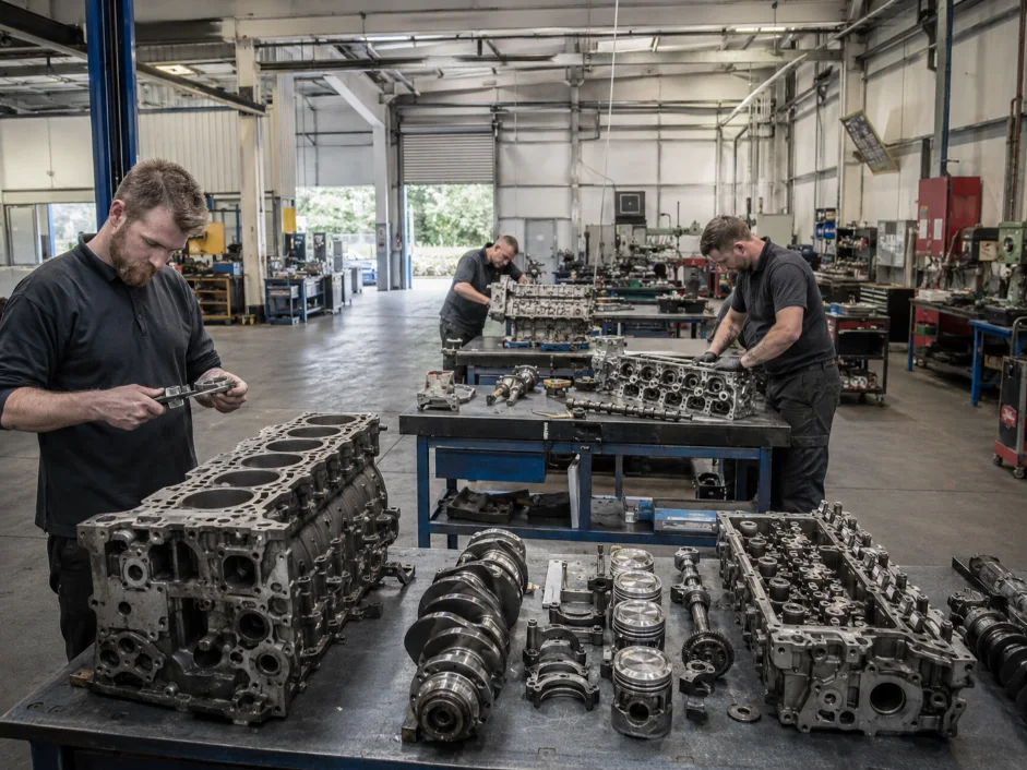 Diesel Engine Specialists Workshop Team Birmingham UK
