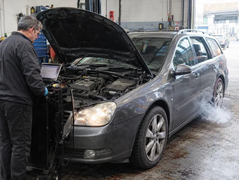 Diesel Engine Warning Signs White Smoke Overheating