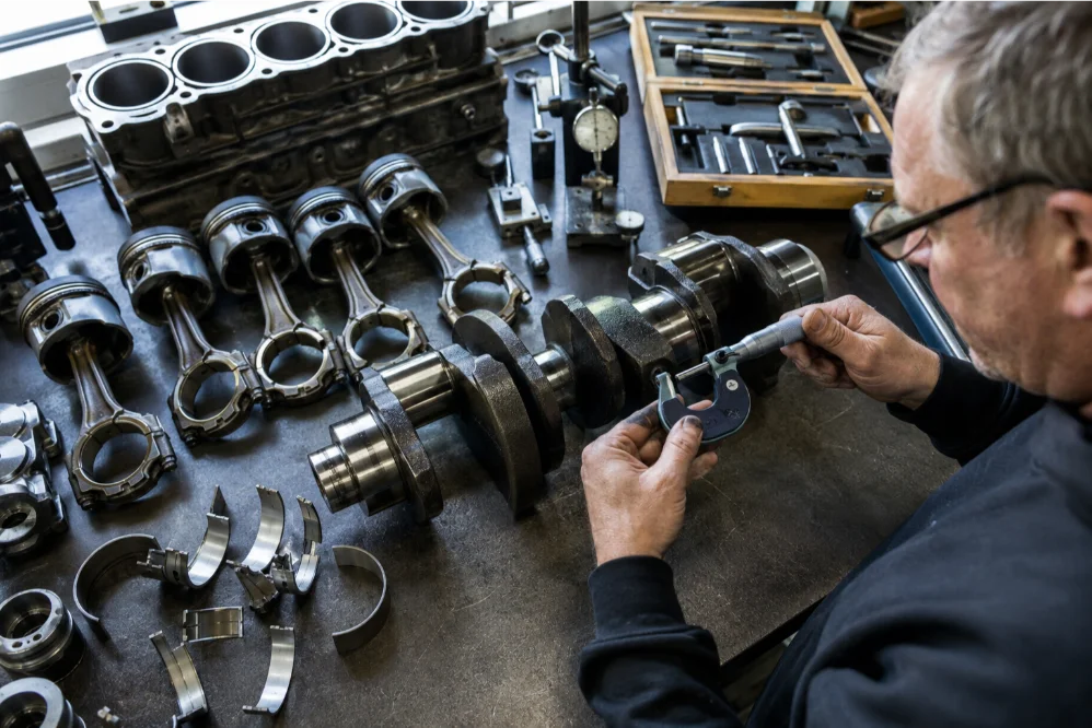 Engine Component Measurement Machining