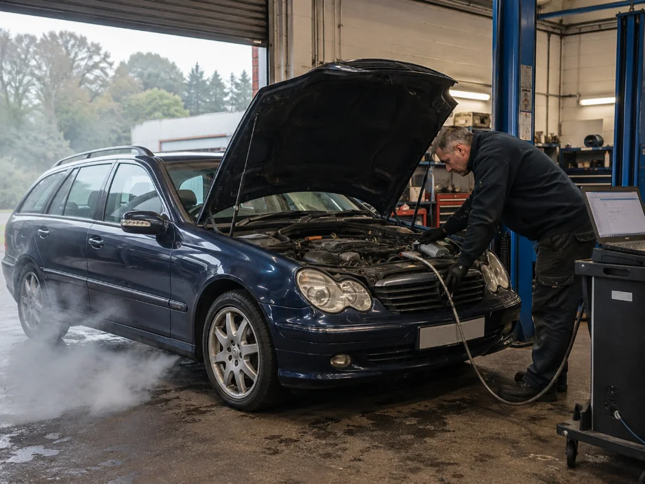 Engine Machining Service white smoke overheating problems