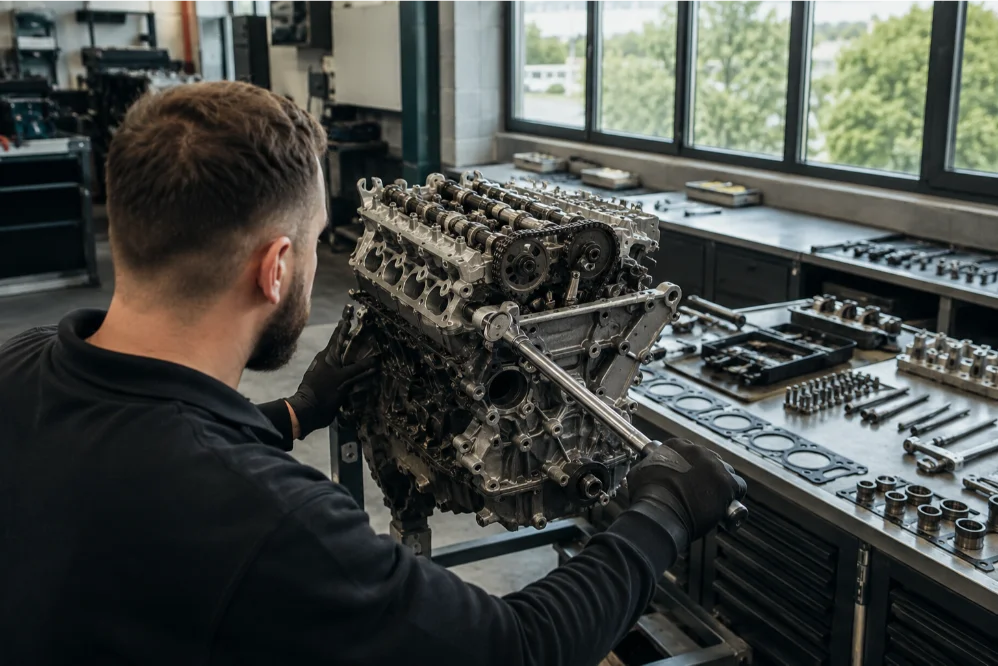 Engine Reassembly Bentley Engine Bristol UK