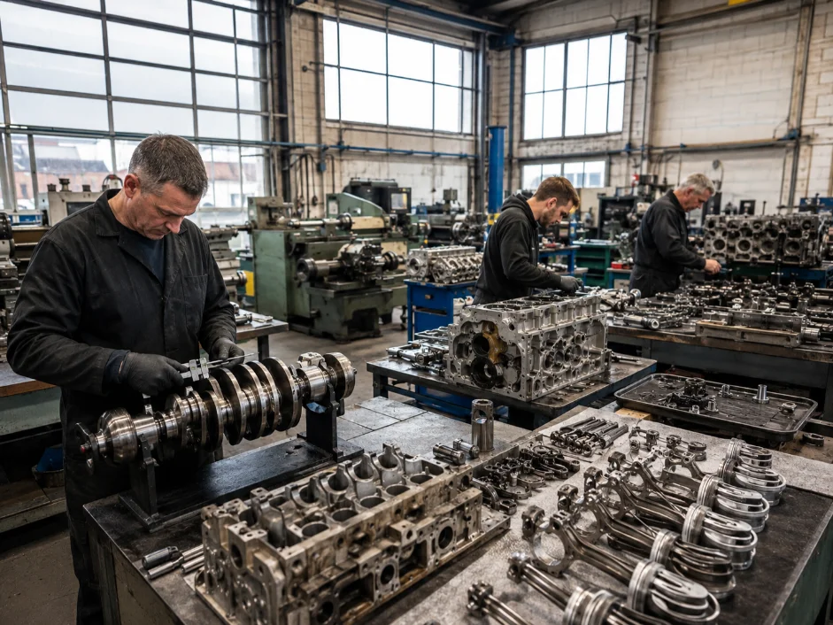 Experienced Engine Specialist Team UK Engine Workshop