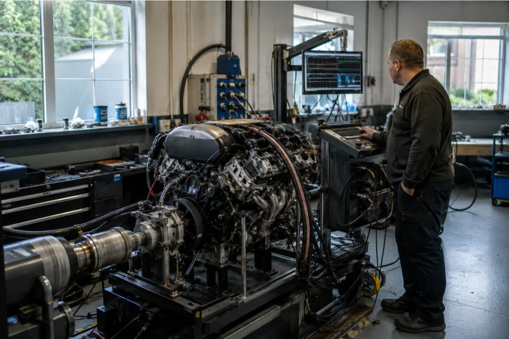 Final Engine Testing Quality Checks Northhampton UK