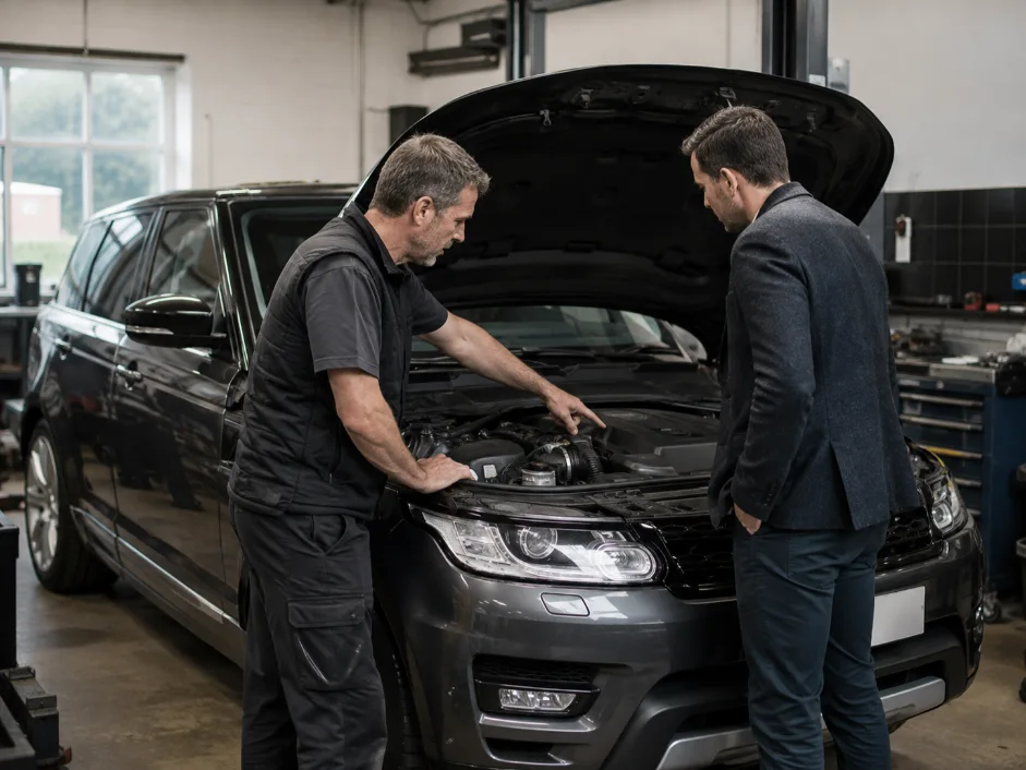 Luxury Car Engine Specialist Rebuild Consultation