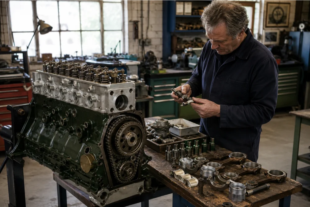 Originality focused classic Engine Rebuild UK