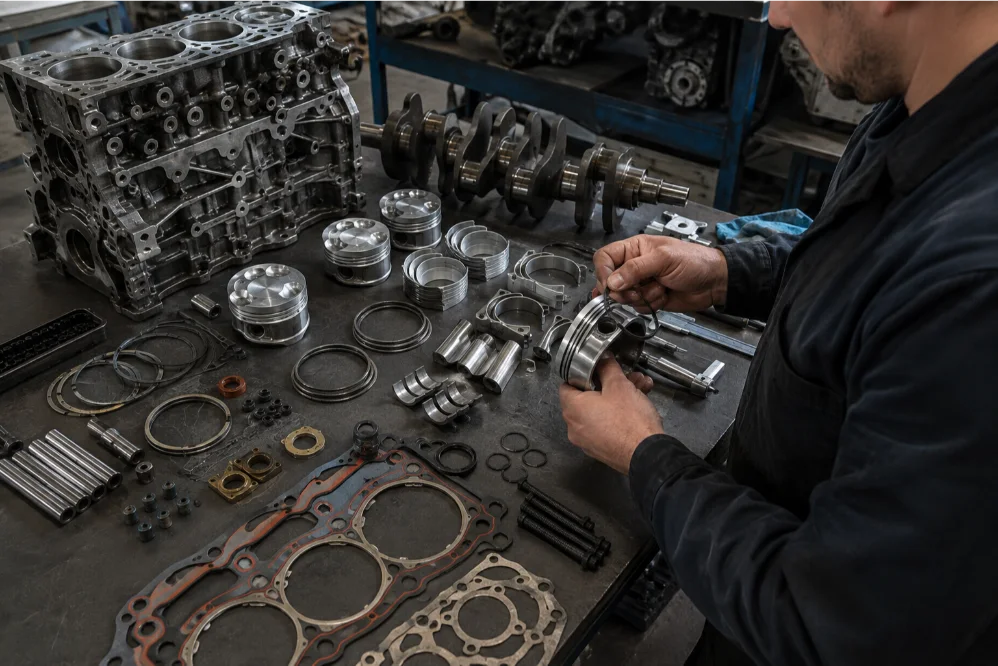 Performance Car Engine Internal Component Replacement UK