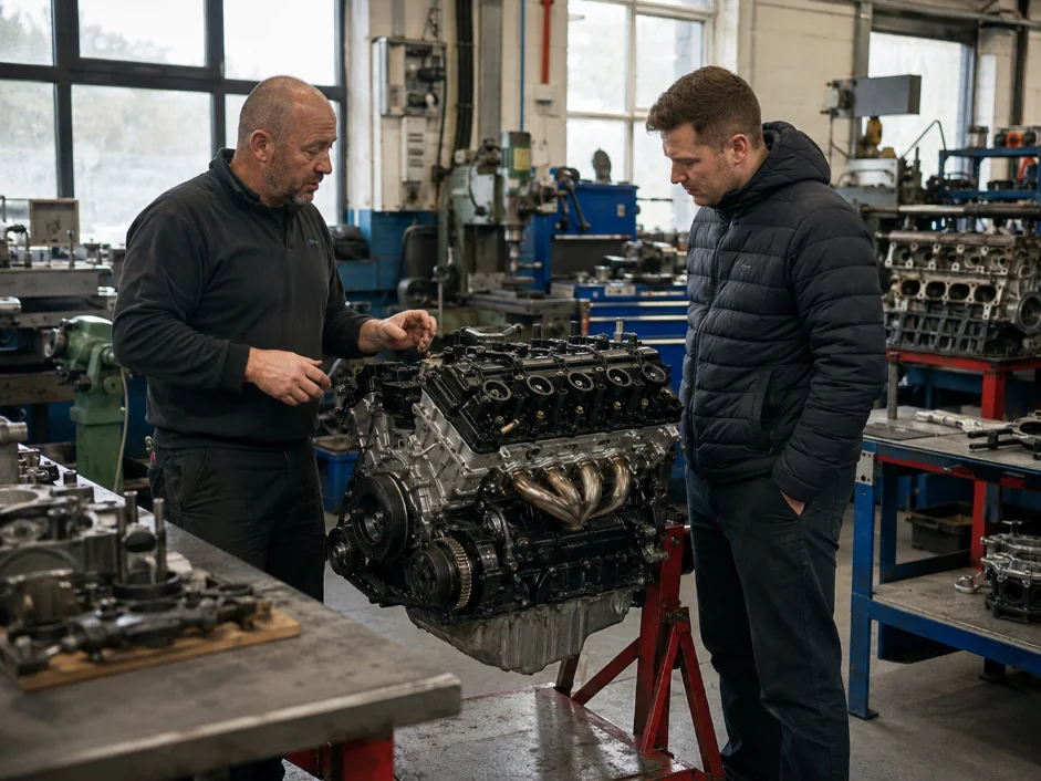 Performance Engine Rebuild Consultation UK workshop