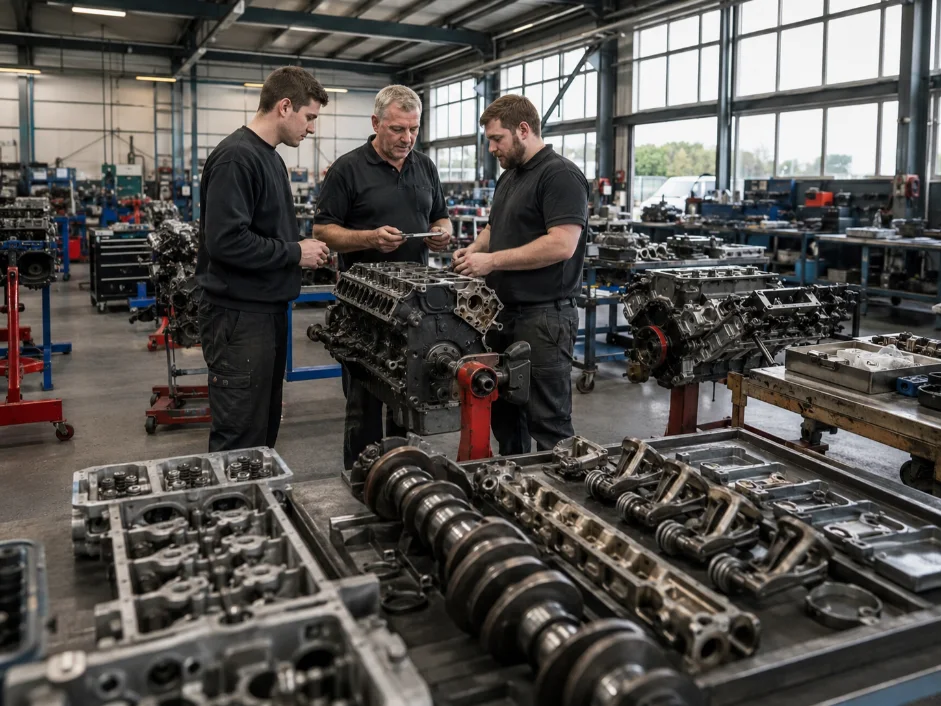 Performance Engine Rebuild Team Workshop UK